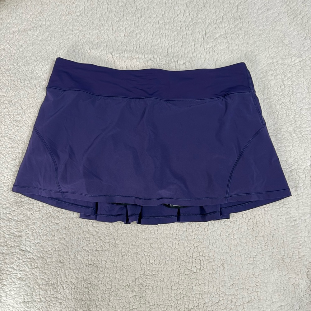 Lululemon Circuit Breaker Skirt Sz 10 Aeon (Purple)